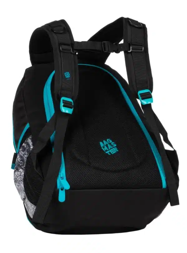 Bagmaster Backpack Digital 20B Turquoise/Grey/Black - Image 5