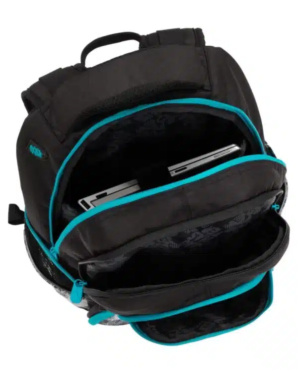 Bagmaster Backpack Digital 20B Turquoise/Grey/Black - Image 7