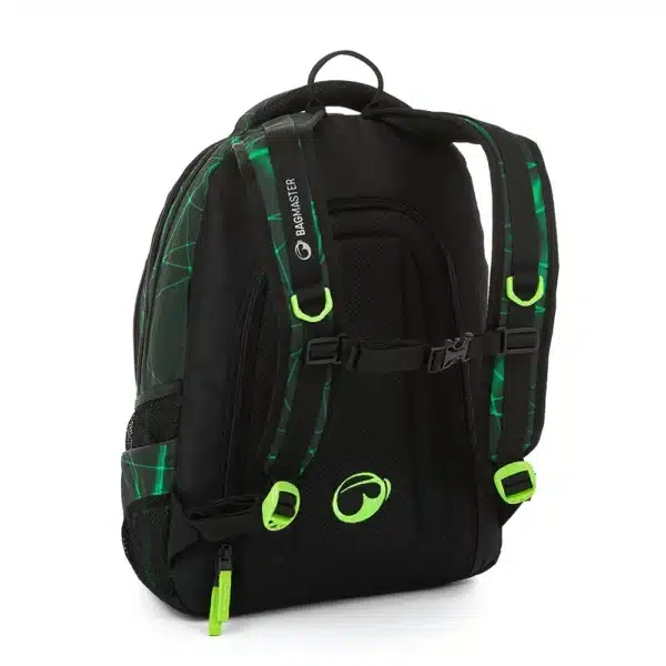 Bagmaster Backpack Digital 22B Grey/Green - Image 3