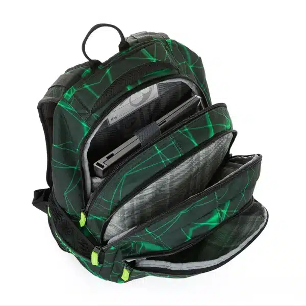 Bagmaster Backpack Digital 22B Grey/Green - Image 7