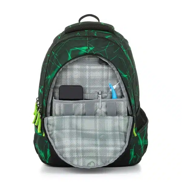 Bagmaster Backpack Digital 22B Grey/Green - Image 8