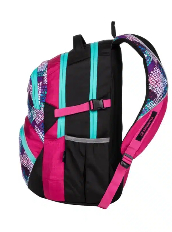 Bagmaster Backpack Theory 20A Pink/Turquoise/White - Image 2