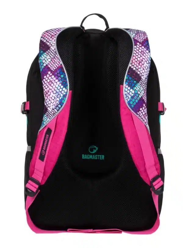 Bagmaster Backpack Theory 20A Pink/Turquoise/White - Image 3