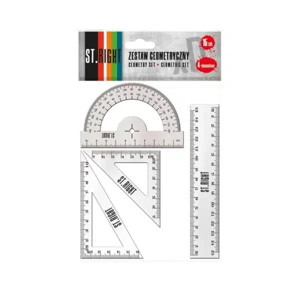 St.Right Geometric Set 4 Pieces- 15 cm