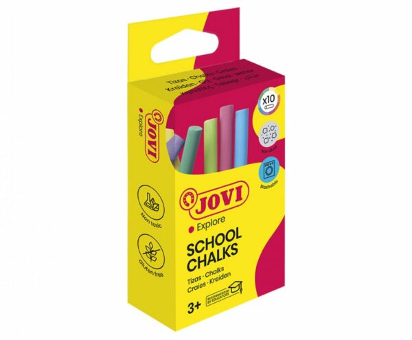 Jovi Box With 10 Coloured Chalks