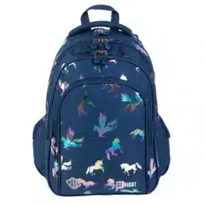 St.Right 4 Compartment Backpack BP-58 Holo Unicorns
