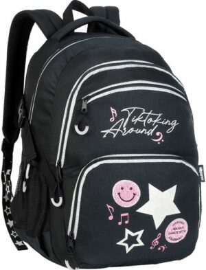 Tik Tok 3 Compartment Backpack Unkeeper Starlight