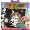 5 Pack Foil Art Cards 21.5x21.5cm & Scratch Pen - Image 3
