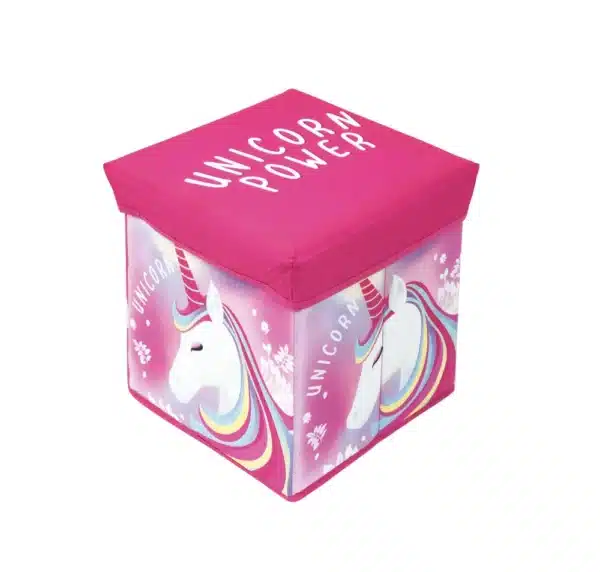 Unicorn Storage Stool 30x30x30cm