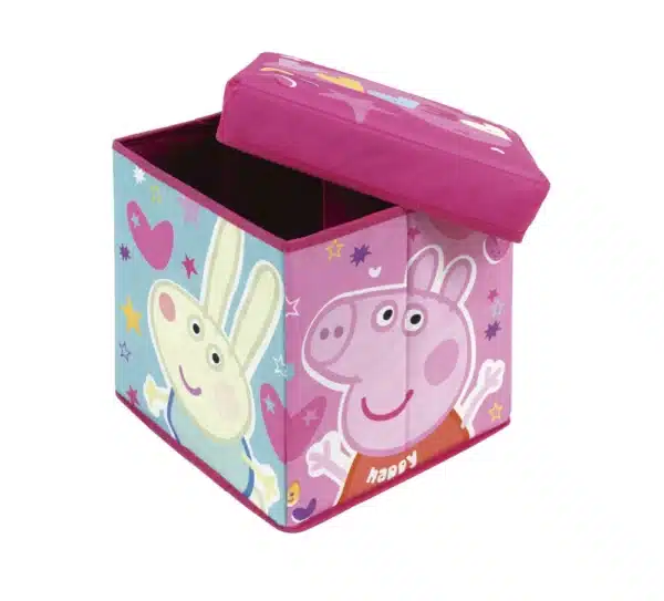 Peppa Pig Storage Stool 30x30x30cm - Image 2