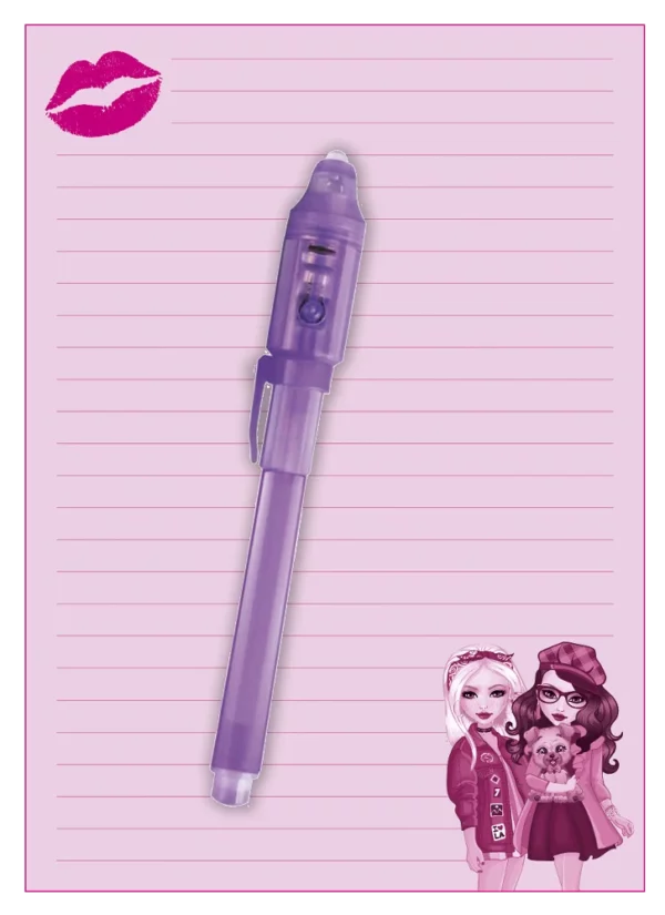 Besties Selfie Diary 21x15 cm (50 Sheets) & Magic Pen - Image 2