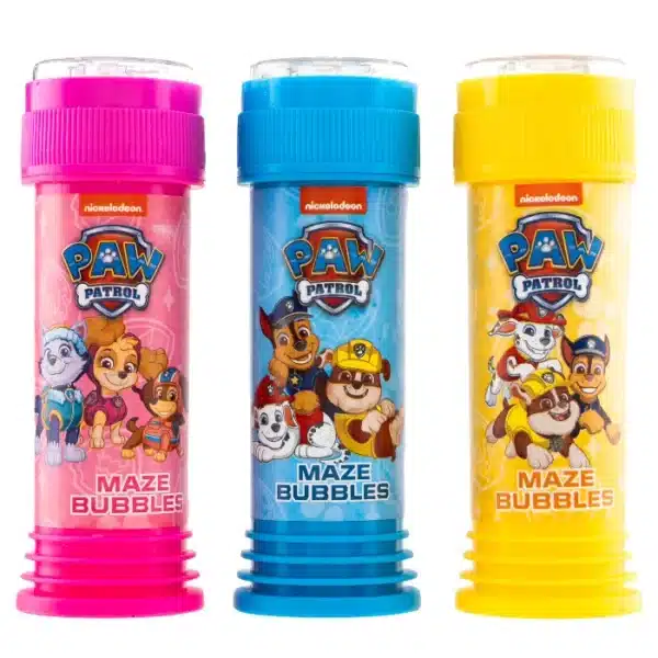 Paw Patrol Bubbles With Maze Top 3-Pack - Image 2
