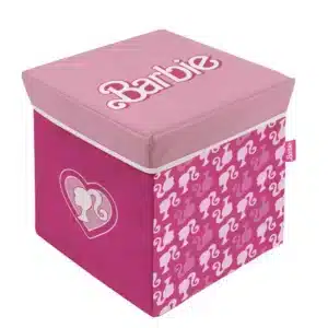 Storage Stool. 30x30x30cm Barbie