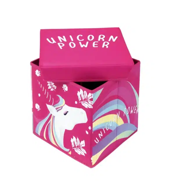 Unicorn Storage Stool 30x30x30cm - Image 2