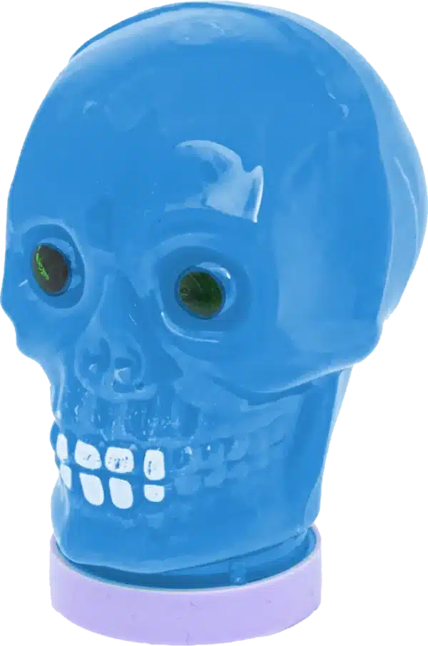 Gelly Slime In Plastic Skull, 100g - Image 3