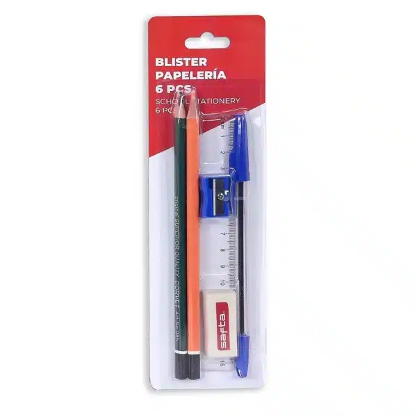 Safta 6 Piece Stationery Set