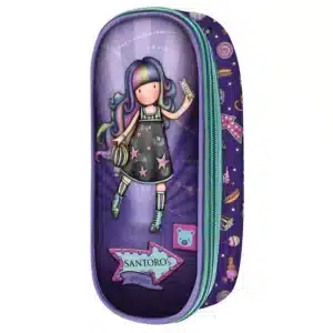 Oval Pencil Case Gorjuss™ Fairground - Up & Away