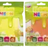 Neon Fluffy Slime, 4 Assorted Colours
