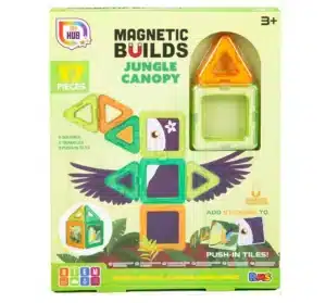 Magnetic Builds 17 Pieces