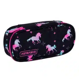 Oval Pencil Case Unicorn Squad