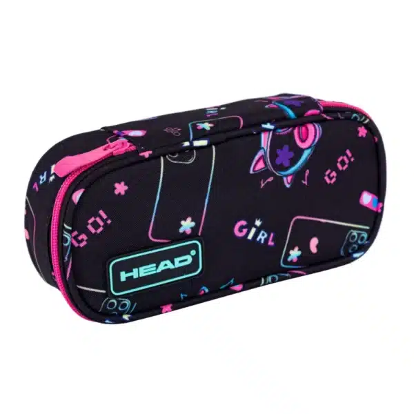 Head Oval Pencil Case Girl Go!