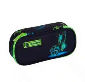 Oval Pencil Case Football Motion