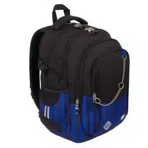 ST.Right Backpack 4 Compartments BP-01 Black & Blue