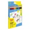 Jovi Thick Triangular Pencil Colours - 12 Pack