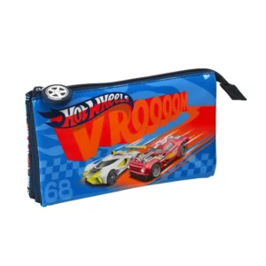 Triple Pencil Case Hot Wheels "Challenge"