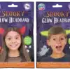 Halloween Glow Headband, 2 Assorted (devil / knife)