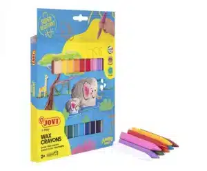 Set of 24 Jovi Jumbo Triangular Wax Crayons
