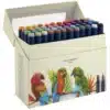 Round Dual Tip Markers, 48 Pcs In Window Cardboard Box - Image 2