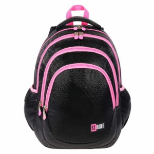 ST.Right Backpack 4 Compartments BP-06 Black Glitter