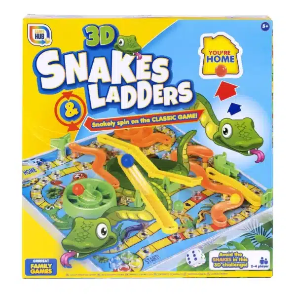 3D Snakes And Ladders