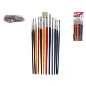 Set Of 12 Artist Brushes