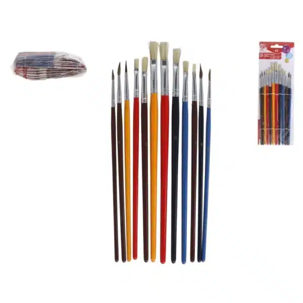 Set Of 12 Artist Brushes