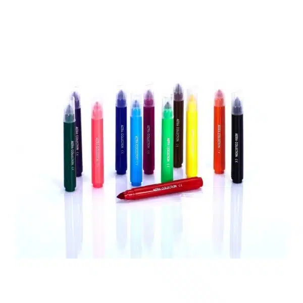 Jumbo Markers - 12 Colors - Image 3