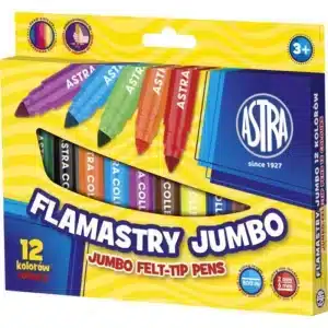 Jumbo Markers - 12 Colors