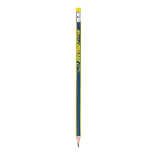 Astra Graphite Pencil With Eraser - B