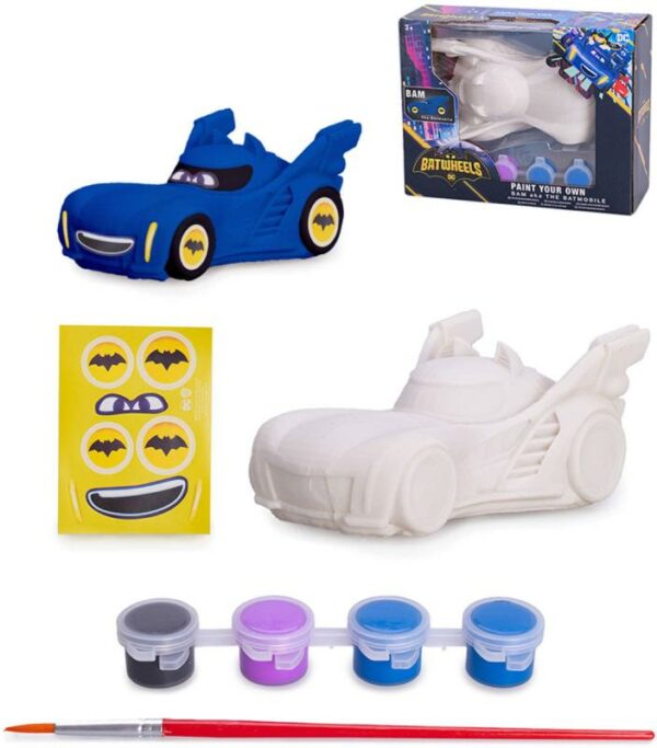 Batwheels Paint Your Own Batmobile - Image 2