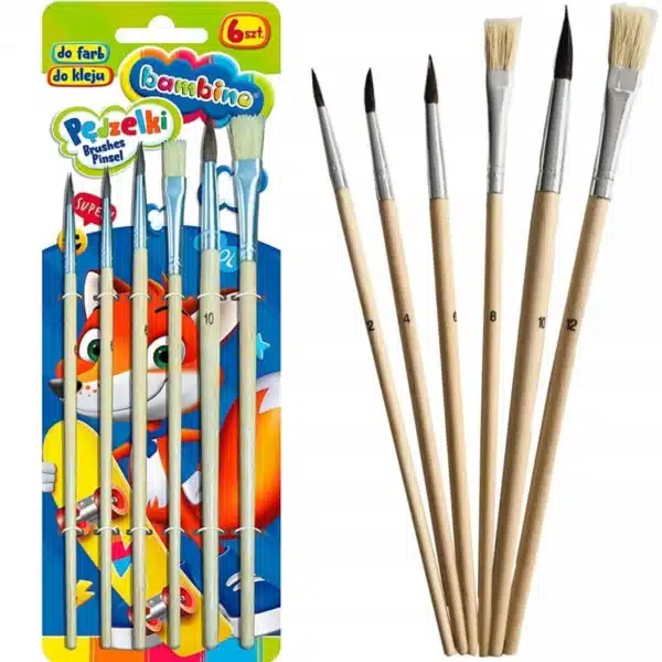 Bambino Brushes 6 Pack