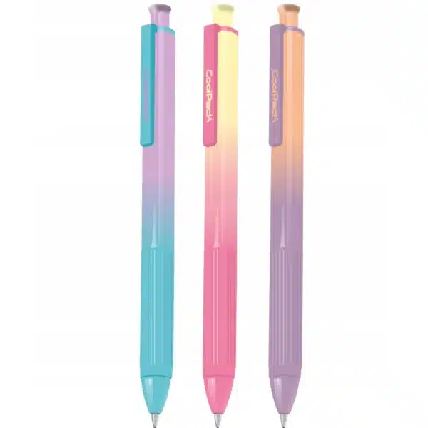Gel Pen Blanco Gradient Pastel Mix