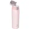 Super Sparrow Enjoy Series 500ml Stainless Steel Bottle With Straw Light Pink Dual