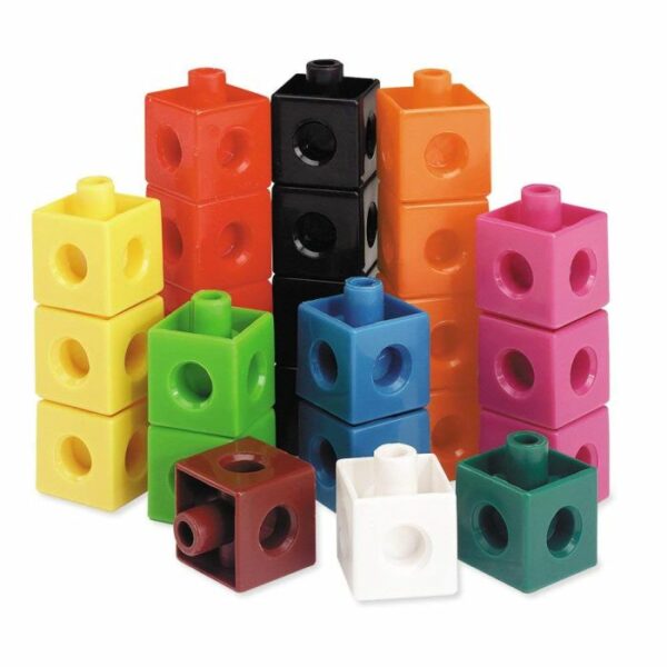 Interlocking Snap Cubes - Set Of 100 - Image 2