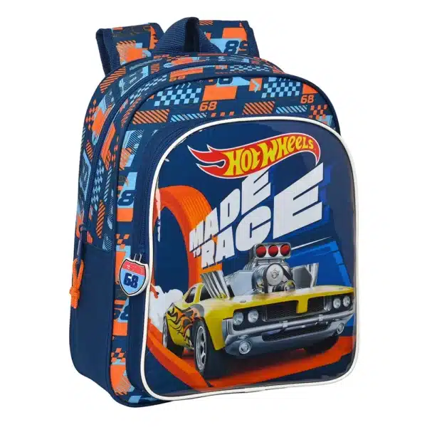 Safta Small Backpack 34cm Hot Wheels “Speed Club”