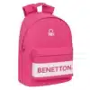 Benetton Backpack 41cm "Raspberry"