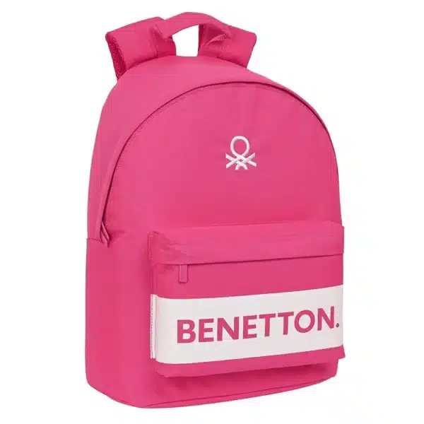Benetton Backpack 41cm "Raspberry"