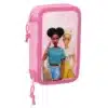 Double Filled Pencil Case 28 Pieces Barbie "Girl"