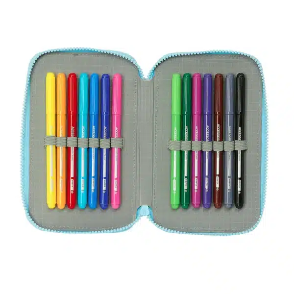 Double Filled Pencil Case 28 Pieces Paw Patrol "Pups Rule" - Image 4