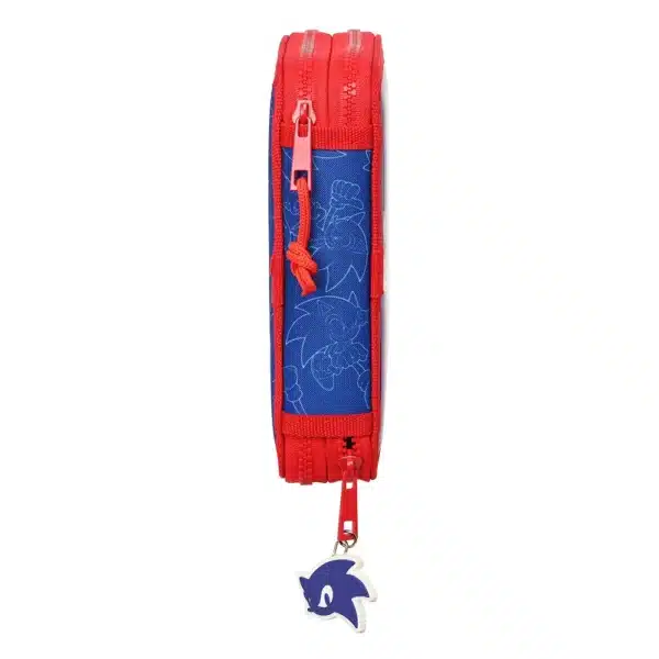 Double Filled Pencil Case 28 Pieces Sonic - Image 2